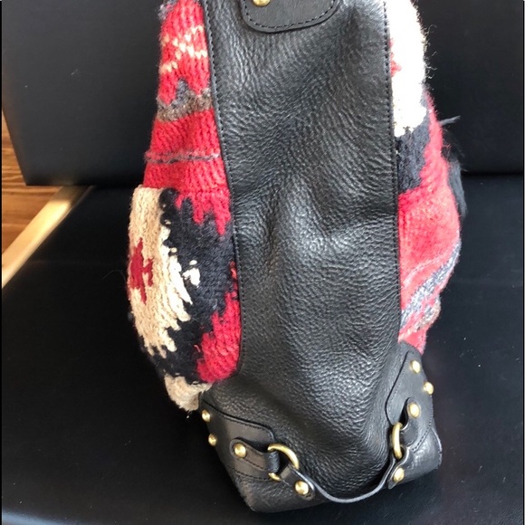 Ralph Lauren Collection 🌟2❌ HP🌟 Native American Navajo print handbag - Picture 7 of 16